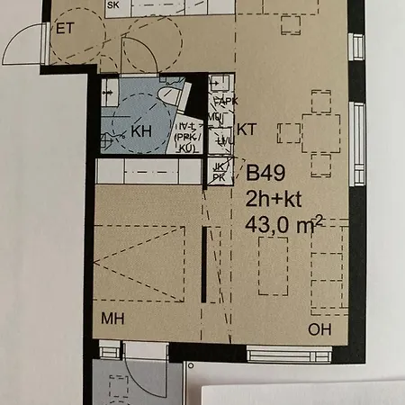 Cosy Sofia, 公寓